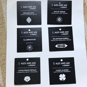 Alex and Ani Collection Cards- For the collectors!